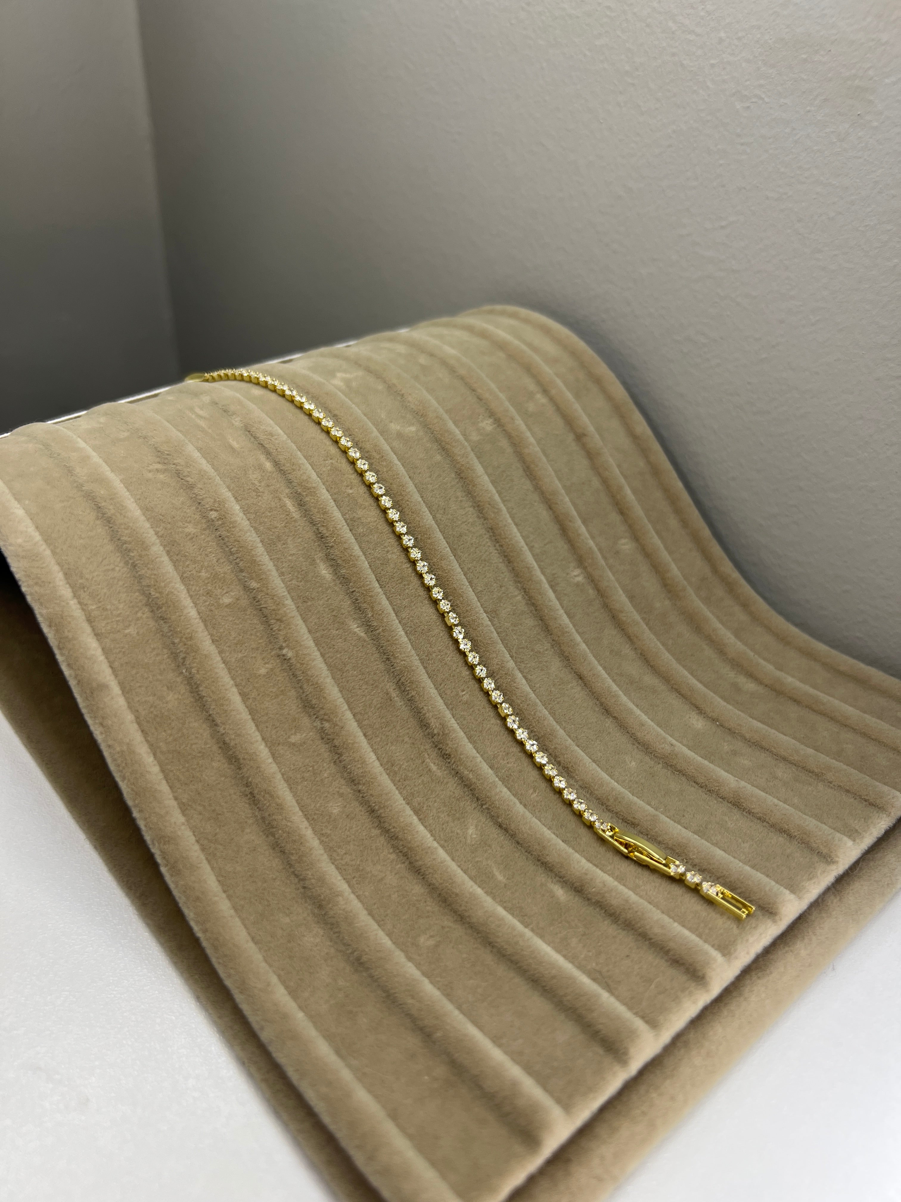 14K Görünümlü Gold Kaplama Çelik Bileklik - 15