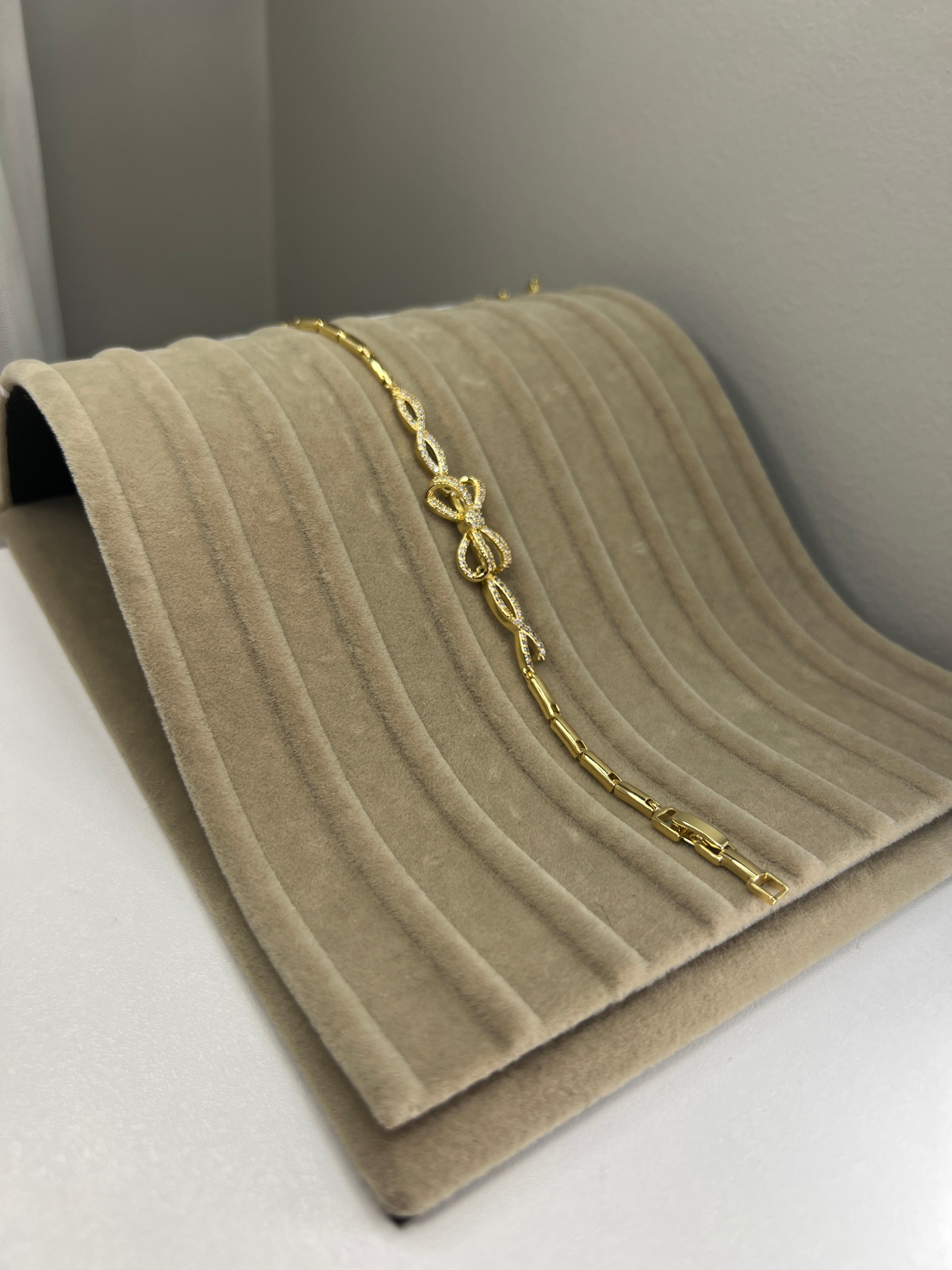 14K Görünümlü Gold Kaplama Çelik Bileklik - 18