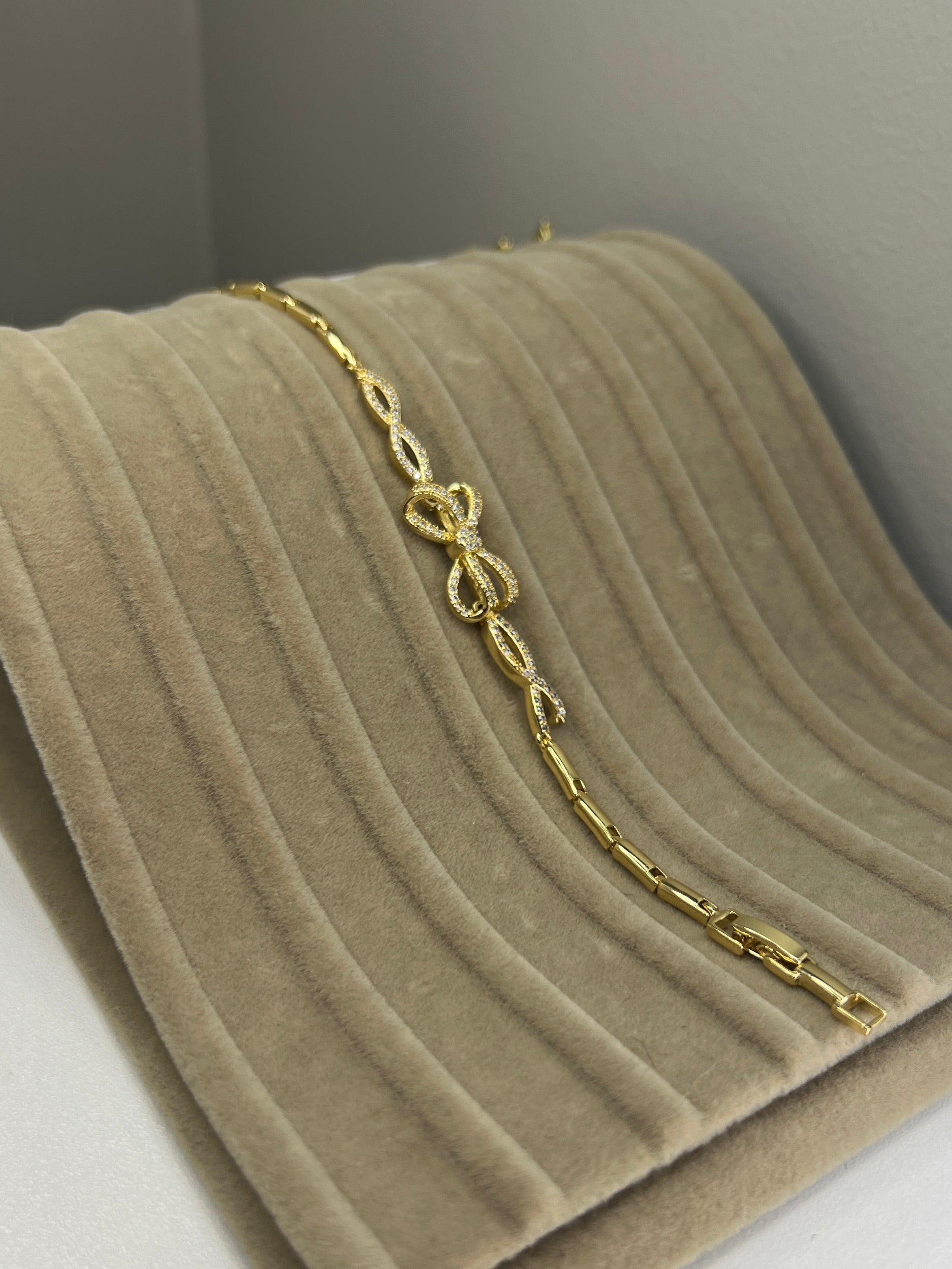 14K Görünümlü Gold Kaplama Çelik Bileklik - 18