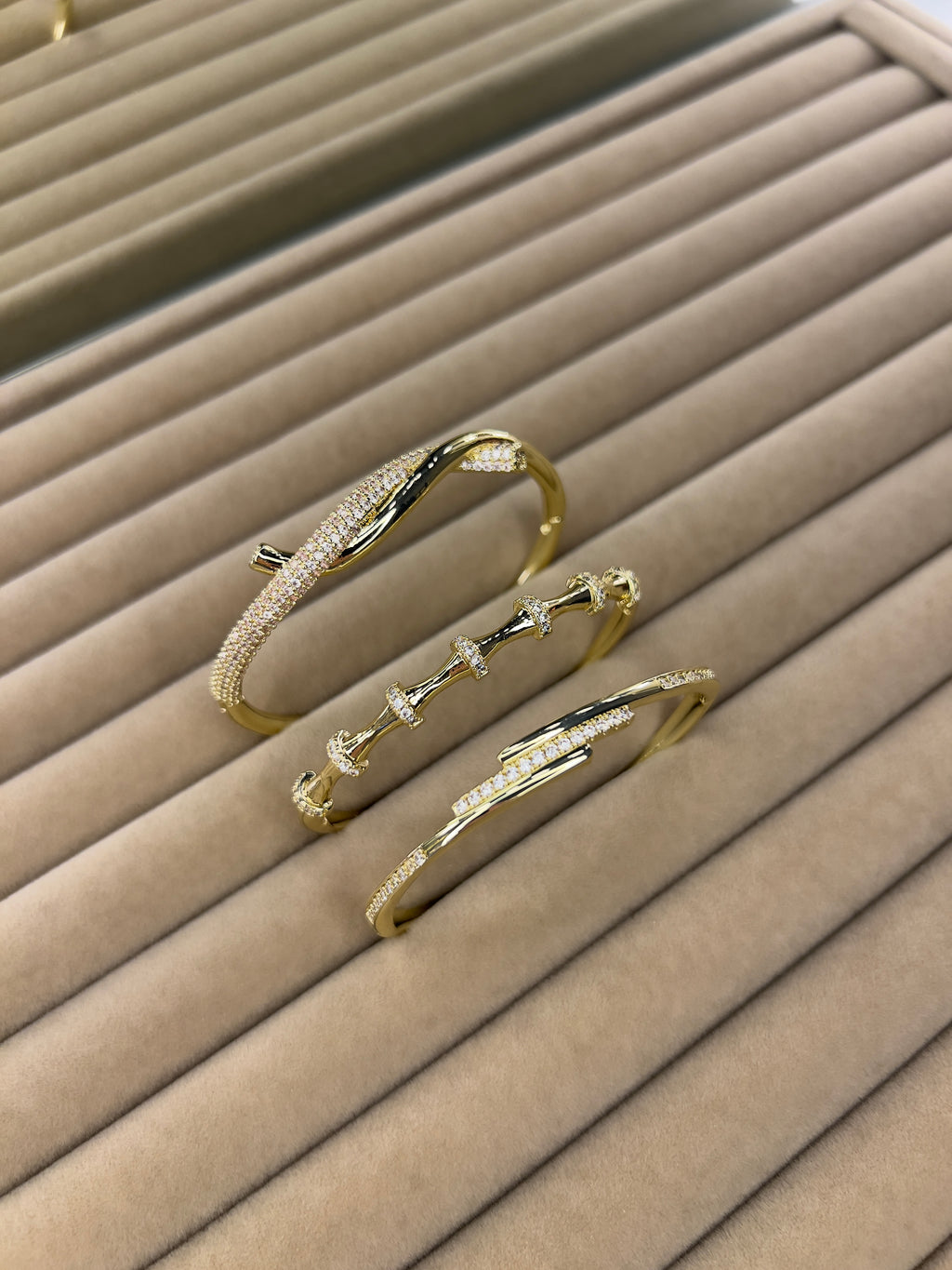 Gold Kaplama Kelepçe Bileklik