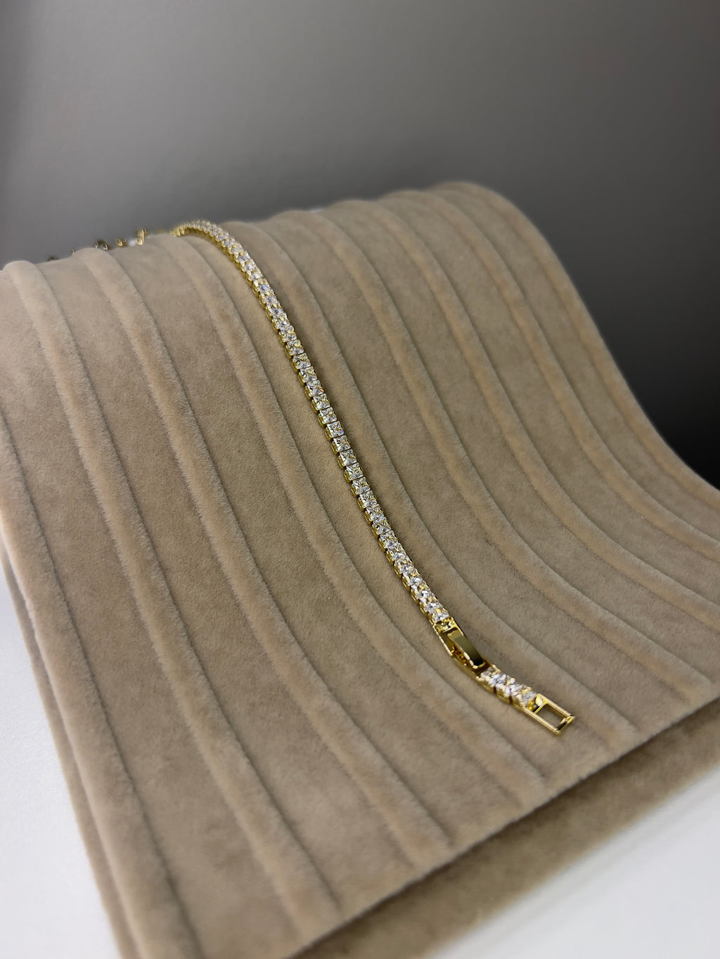14K Görünümlü Gold Kaplama Çelik Bileklik - 8