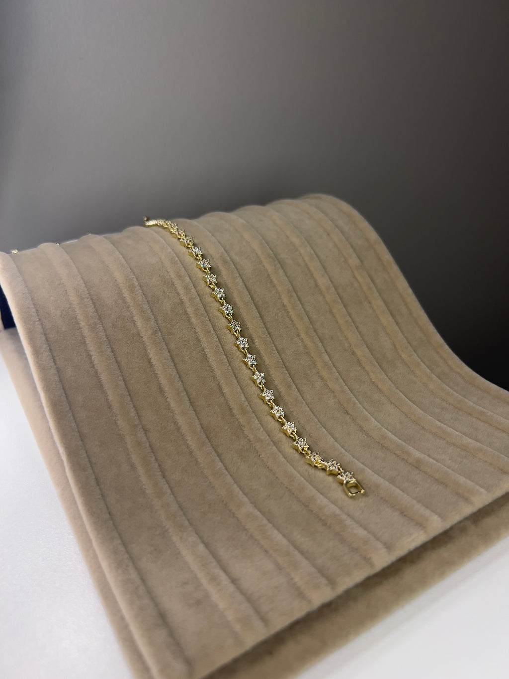 14K Görünümlü Gold Kaplama Çelik Bileklik - 14